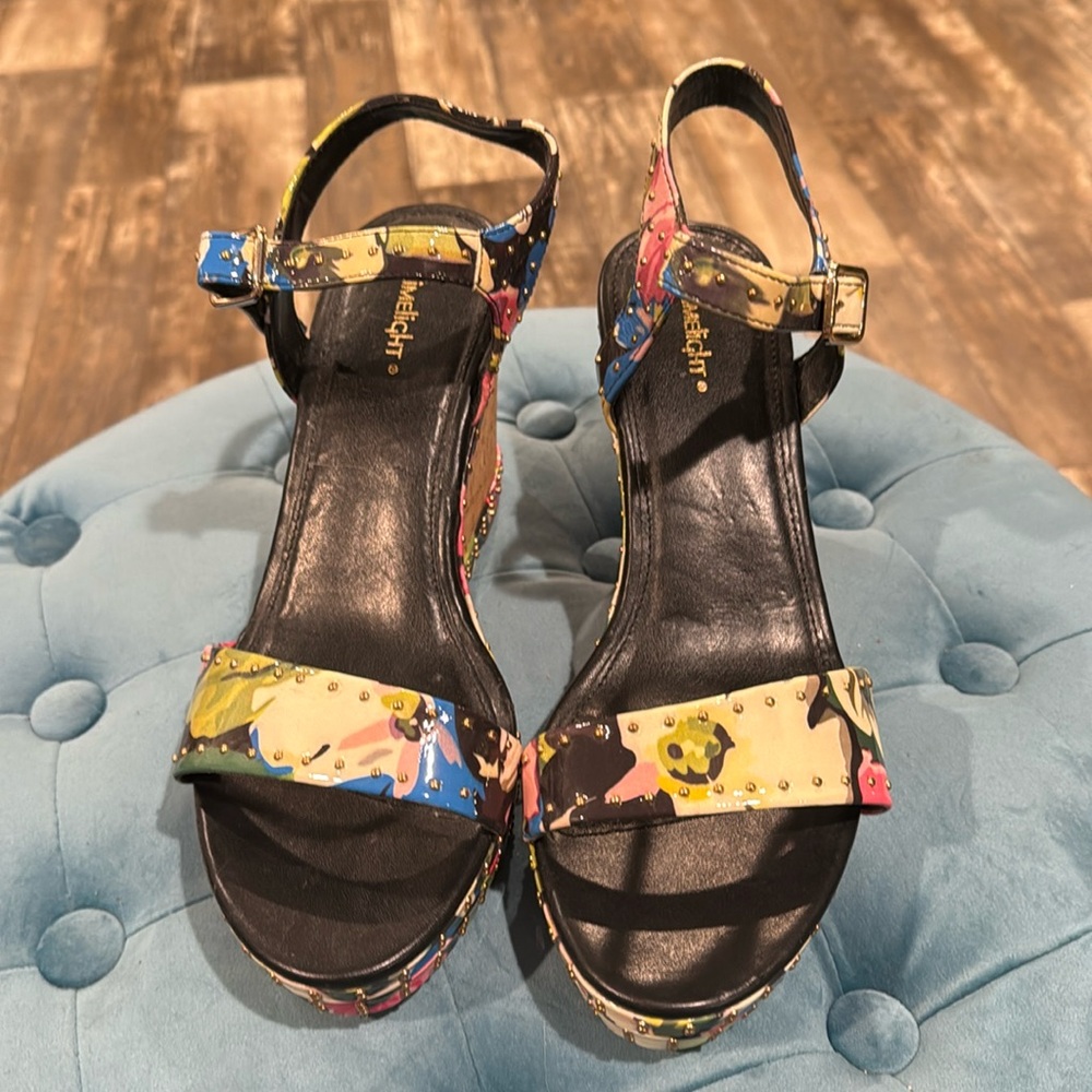 Limelight, multicolored wedges, never worn, NWOT